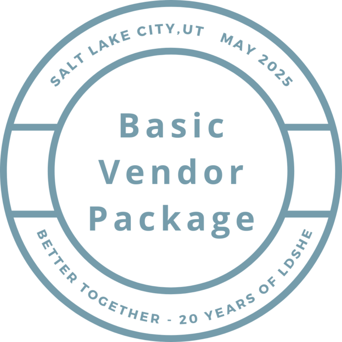 Basic Vendor Package - Salt Lake City Conference